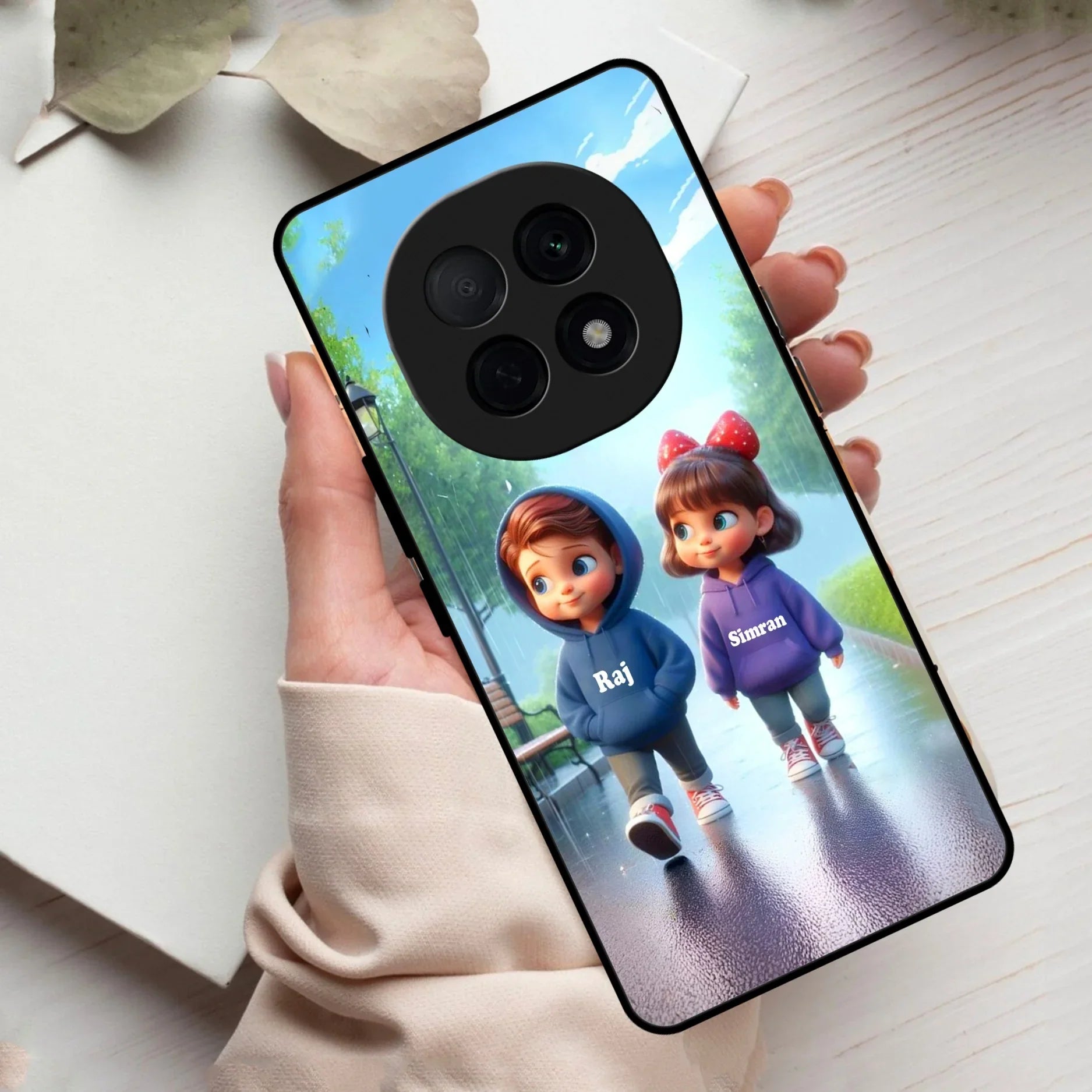 Couple Glass Case Cover For Oppo - ShopOnCliQ