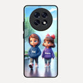 Couple Glass Case Cover For Oppo F31 Pro Plus 5G