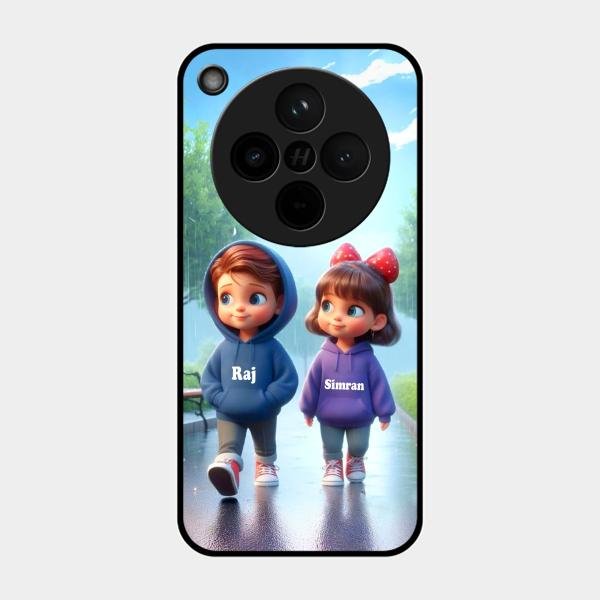 Couple Glass Case Cover For Oppo Find X8 5G