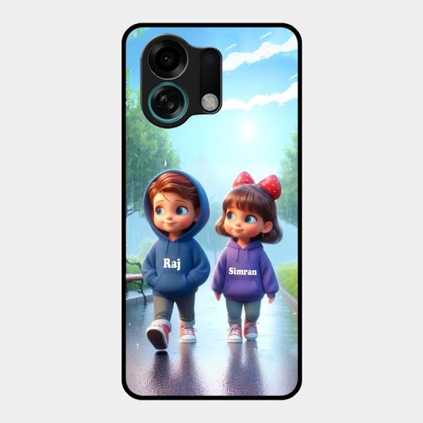 Couple Glass Case Cover For Oppo K13 Turbo 5G