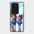 Couple Glass Case Cover For Oppo Reno 11 Pro 5G