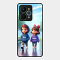 Couple Glass Case Cover For Realme 15 Pro 5G
