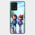 Couple Glass Case Cover For Realme 9 Pro 5G