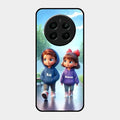 Couple Glass Case Cover For Realme Narzo 70 Pro 5G