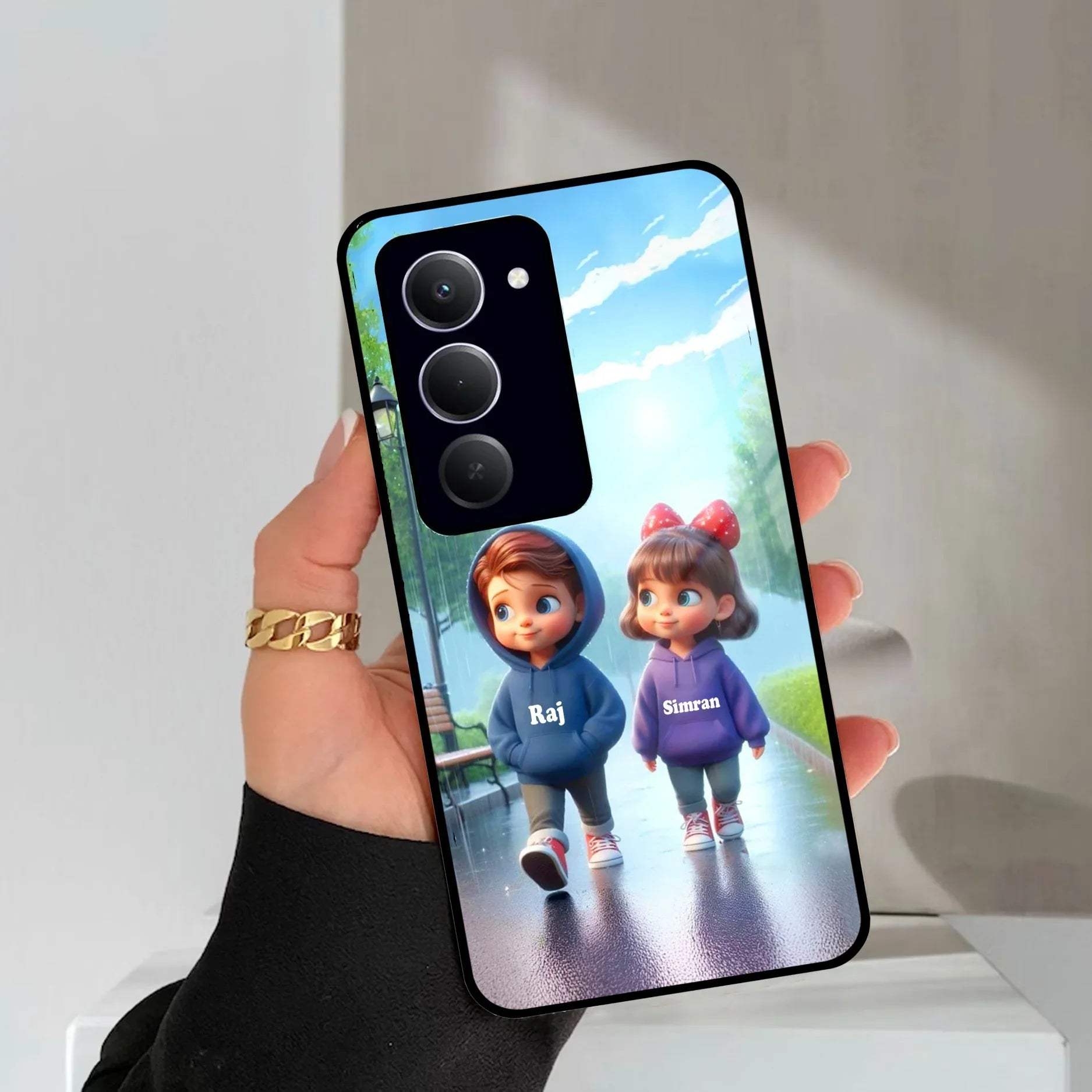 Couple Glass Case Cover For Redmi/Xiaomi - ShopOnCliQ