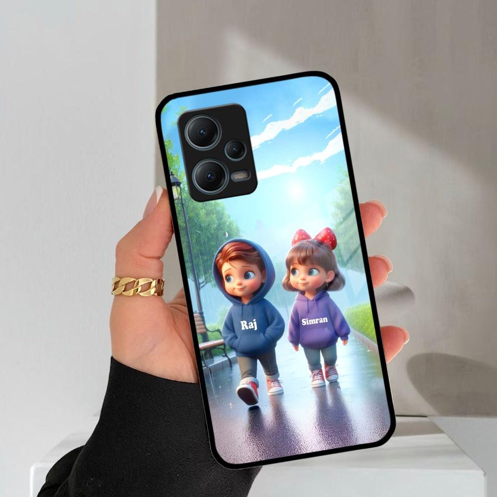 Couple Glass Case Cover For Redmi/Xiaomi - ShopOnCliQ