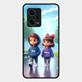 Couple Glass Case Cover For Redmi Note 12 Pro Plus 5G