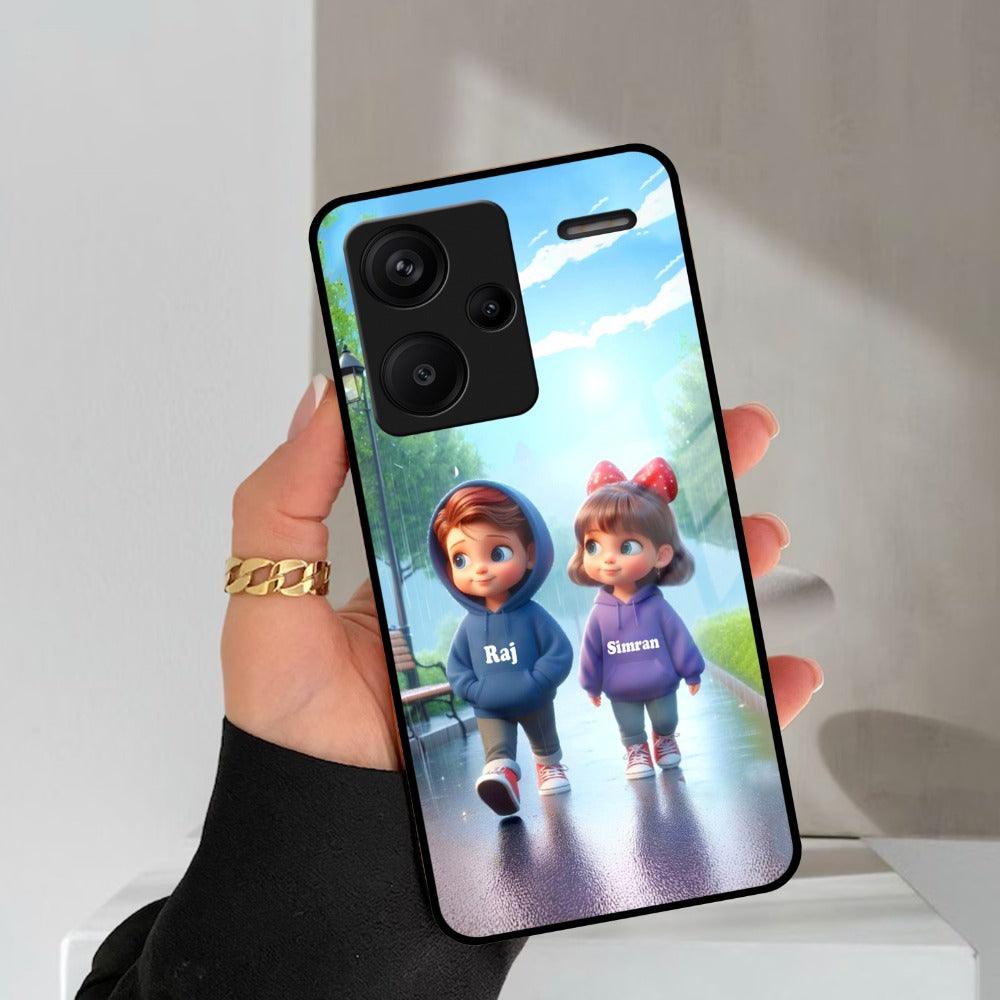 Couple Glass Case Cover For Redmi/Xiaomi - ShopOnCliQ