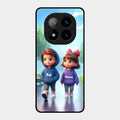 Couple Glass Case Cover For Redmi Note 14 Pro Plus 5G