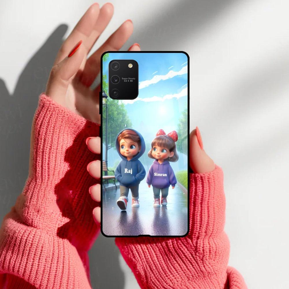 Couple Glass Case Cover For Samsung - ShopOnCliQ