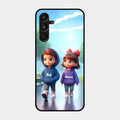 Couple Glass Case Cover For Samsung Galaxy A16 5G