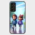 Couple Glass Case Cover For Samsung Galaxy A34 5G