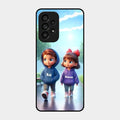 Couple Glass Case Cover For Samsung Galaxy A53 5G