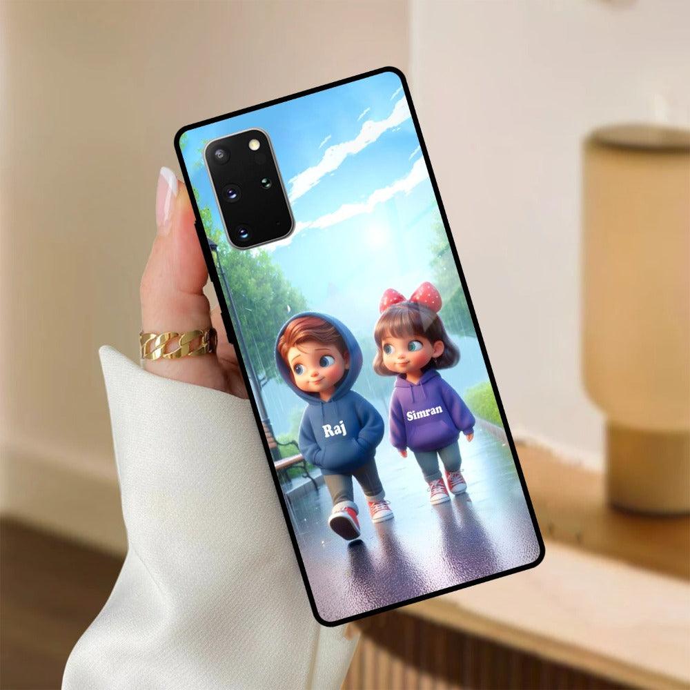 Couple Glass Case Cover For Samsung - ShopOnCliQ