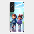 Couple Glass Case Cover For Samsung Galaxy S21 Fe 5G