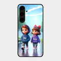Couple Glass Case Cover For Samsung Galaxy S24 Plus 5G