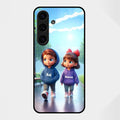 Couple Glass Case Cover For Samsung Galaxy S25 FE 5G