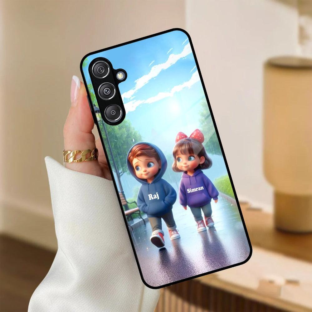 Couple Glass Case Cover For Samsung - ShopOnCliQ