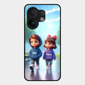 Couple Glass Case Cover For Vivo T4 Pro 5G