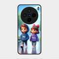 Couple Glass Case Cover For Vivo X200 5G