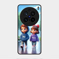 Couple Glass Case Cover For Vivo X200 Pro 5G