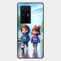 Couple Glass Case Cover For Vivo X70 Pro Plus 5G