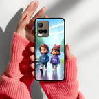 Couple Glass Case Cover For Vivo - ShopOnCliQ