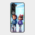 Couple Glass Case Cover For Vivo Y300 5G