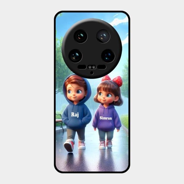 Couple Glass Case Cover For Xiaomi 14 Ultra