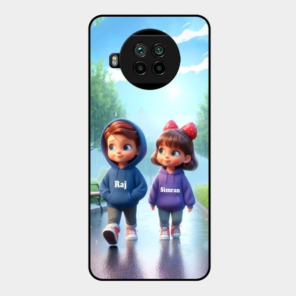 Couple Glass Case Cover For Xiaomi Mi 10I 5G