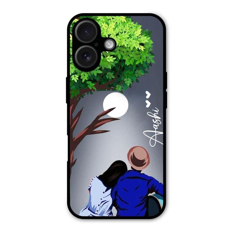 couple glass case cover v2 for iPhone 16