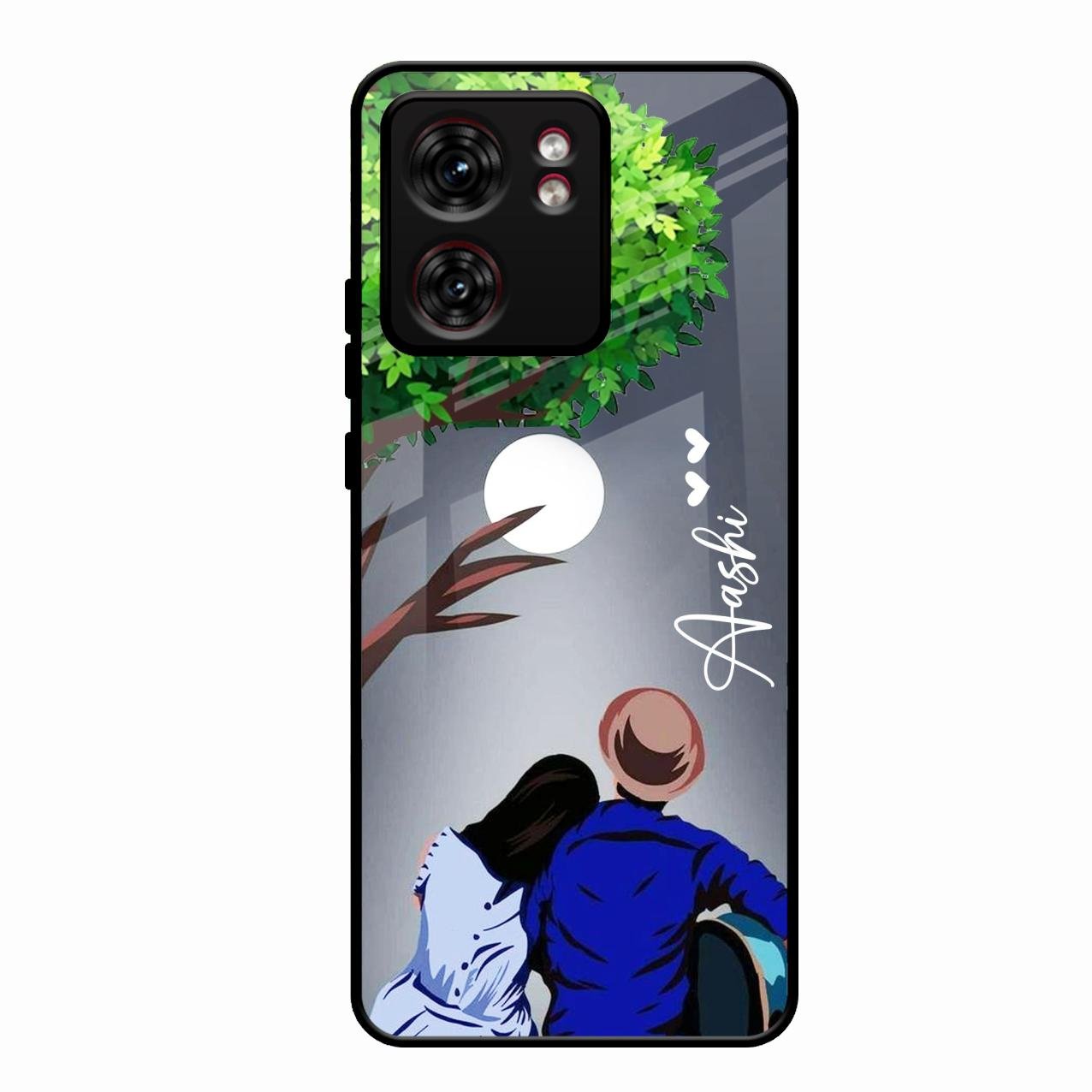 couple glass case cover v2 for Motorola Edge 40