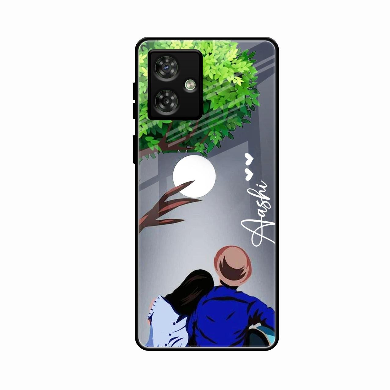 couple glass case cover v2 for Motorola G54 5G