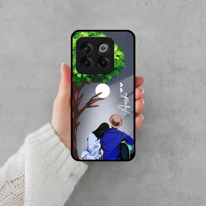 Couple Glass Case Cover For Oneplus - ShopOnCliQ