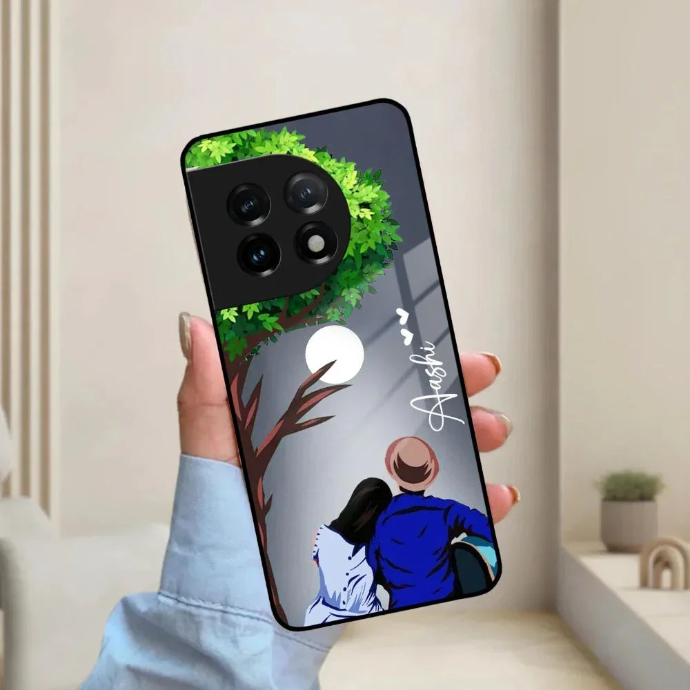 Couple Glass Case Cover For Oneplus - ShopOnCliQ