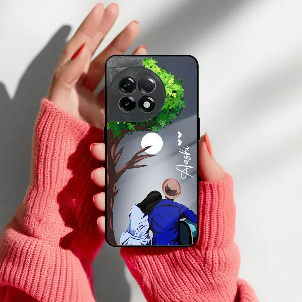 Couple Glass Case Cover For Oneplus - ShopOnCliQ
