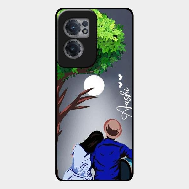 couple glass case cover v2 for Oneplus Nord Ce 2 5G