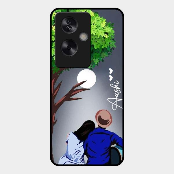 couple glass case cover v2 for Oppo A79 5G