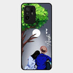 couple glass case cover v2 for Oppo F19 Pro Plus 5G