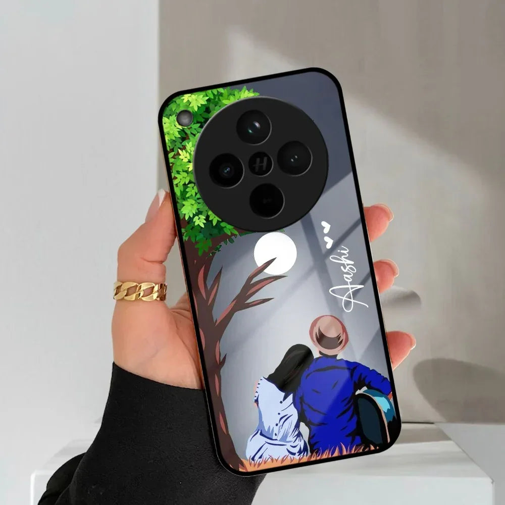 Couple Glass Case Cover For Oppo - ShopOnCliQ