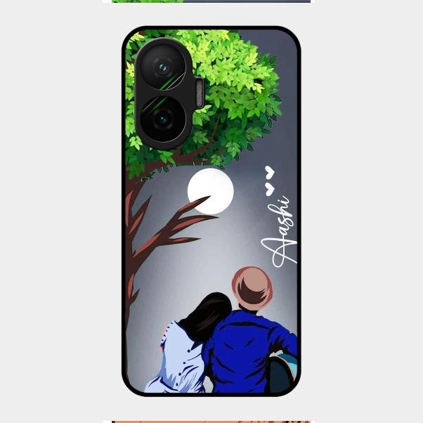 couple glass case cover v2 for Poco F7 5G