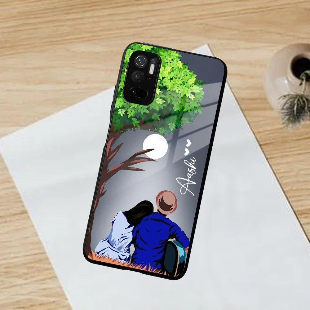 Couple Glass Case Cover For Poco - ShopOnCliQ