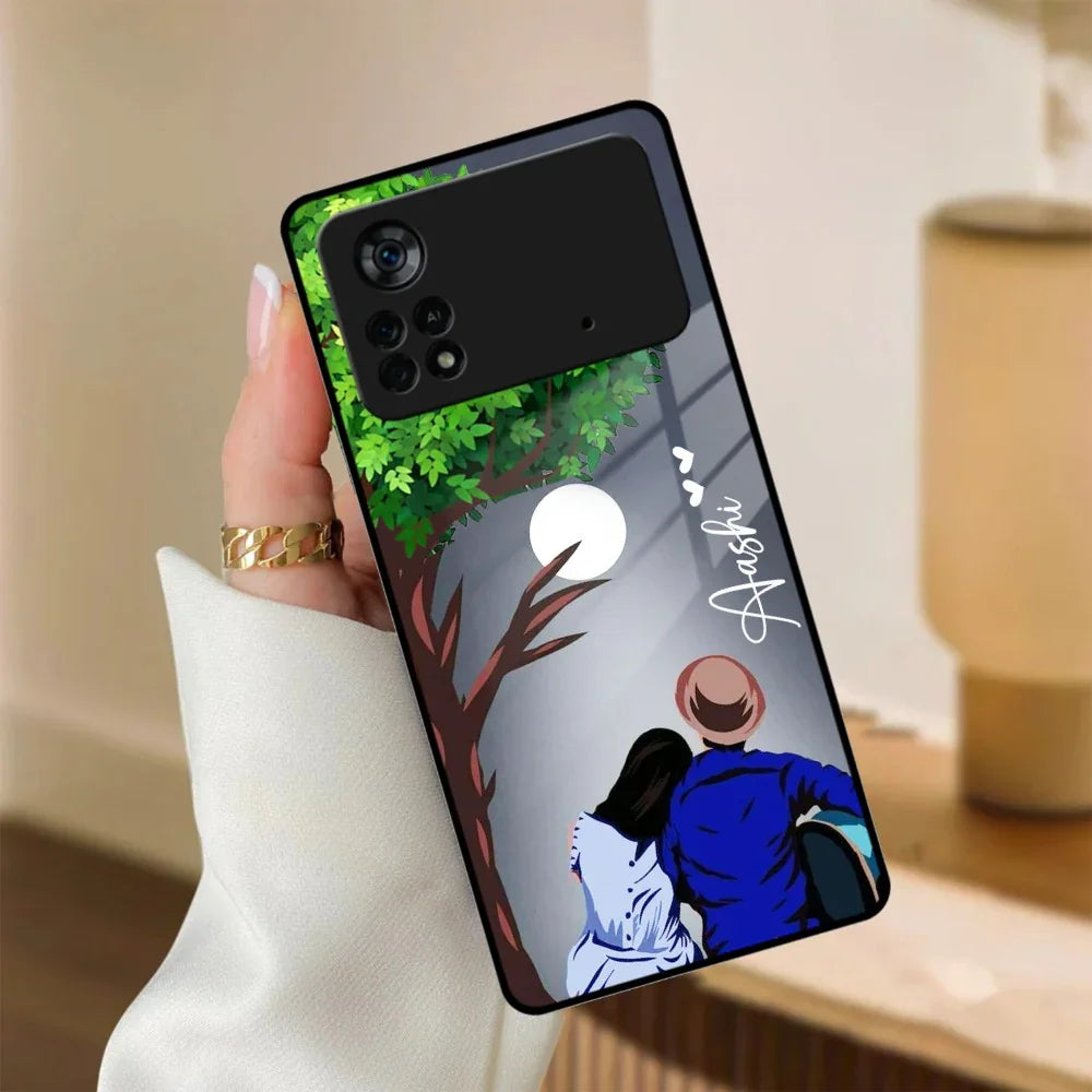 Couple Glass Case Cover For Poco - ShopOnCliQ