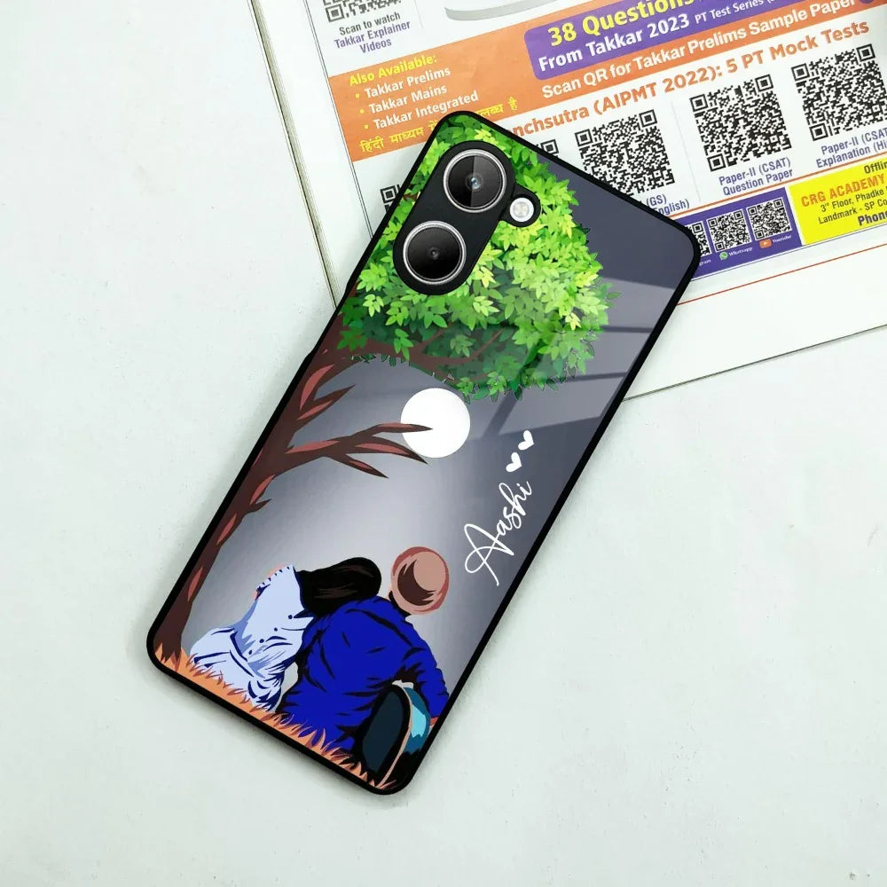 Couple Glass Case Cover For Realme/Narzo - ShopOnCliQ