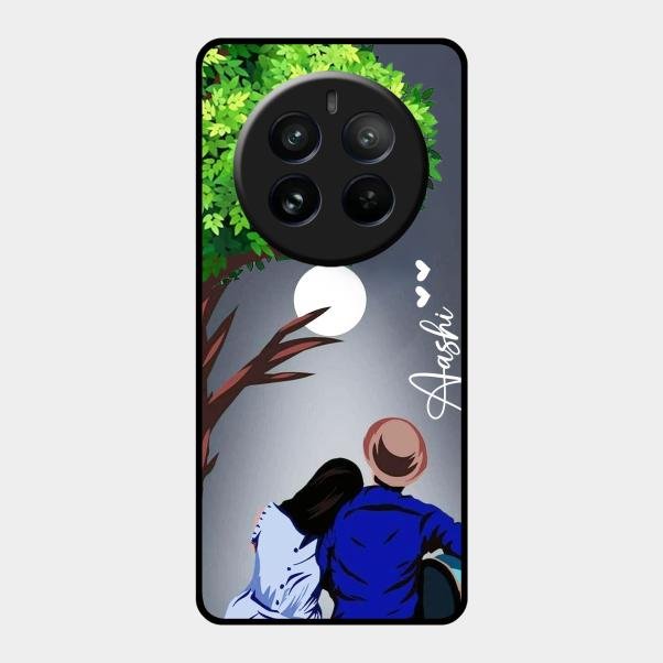 couple glass case cover v2 for Realme 12 Pro Plus 5G
