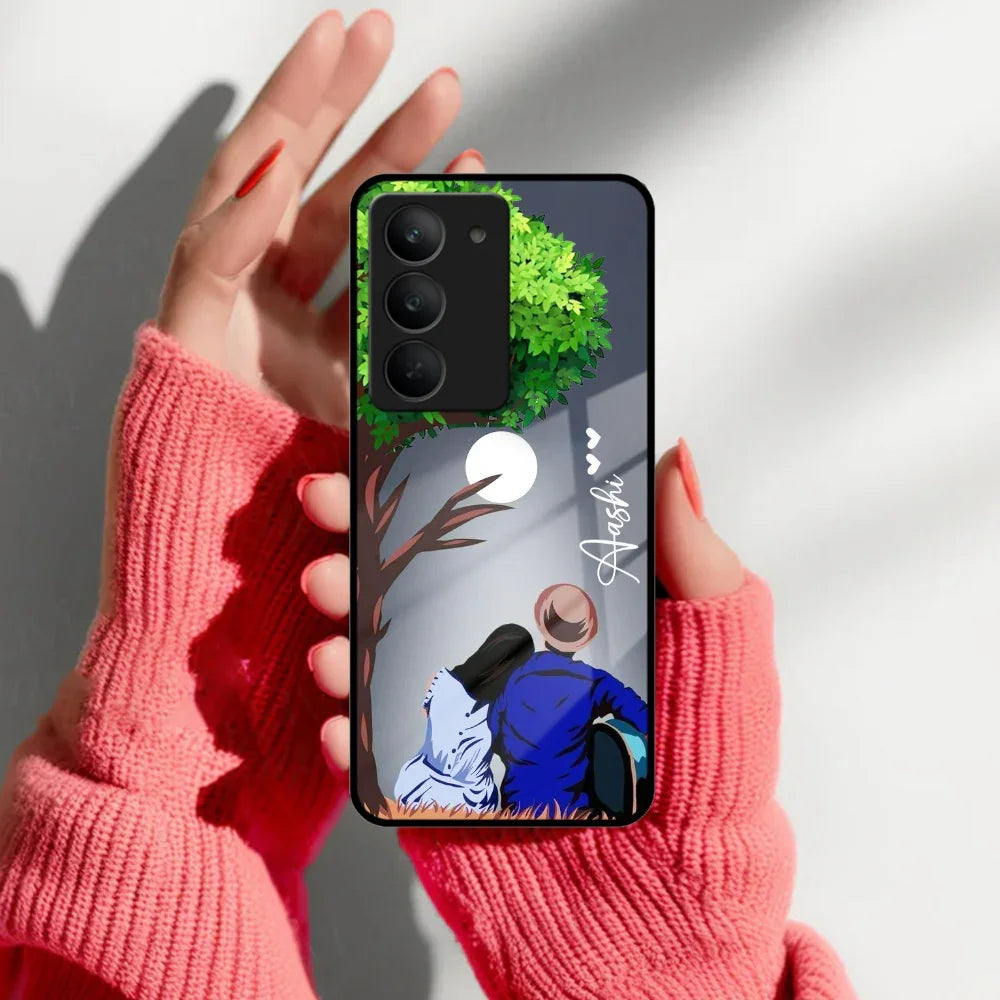 Couple Glass Case Cover For Realme/Narzo - ShopOnCliQ