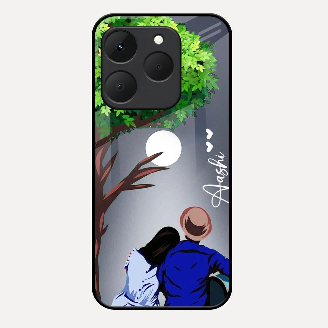 couple glass case cover v2 for Realme 15T 5G