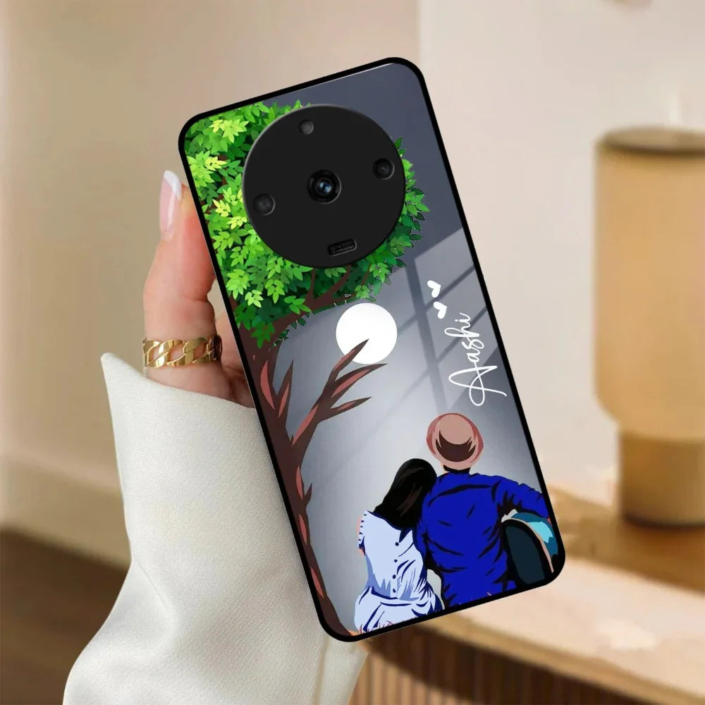 Couple Glass Case Cover For Realme/Narzo - ShopOnCliQ