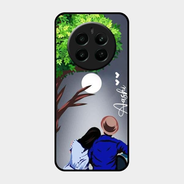 couple glass case cover v2 for Realme Narzo 70 Pro 5G