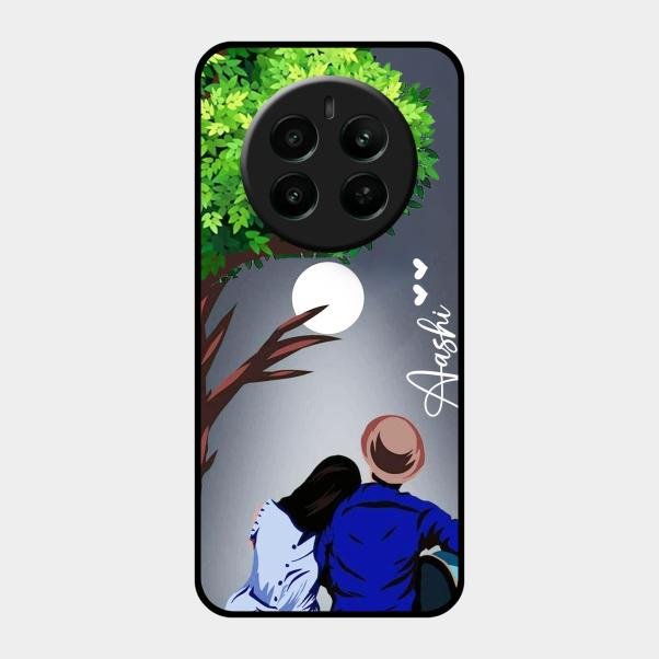 couple glass case cover v2 for Realme P1 5G